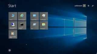Windows 8.1 Start screen in Windows 10 RTM