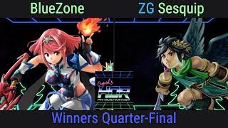 Sesquip (Dark Pit) VS BlueZone (Aegis) | Cupid's PNW HDR Online Tournament #8 - WQ