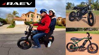 Raev Bullet GTX Vs. Raev Bullet V2 ebike: Can 2 Adults Ride?