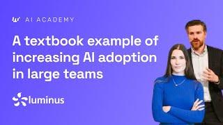 Empowering Luminus: enhancing innovation with Generative AI Training - Wonka AI