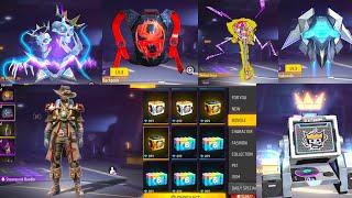 SPIDERMAN COLLABORATION ALL COLLECTION REVIEW | OB40 UPDATE ALL LEGENDARY COLLECTION REVIEW