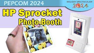 Your Own Photo Booth at Home! -With HP Sprocket PhotoBooth @Pepcom 2024