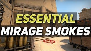 CS:GO - Essential Mirage Smokes 2021