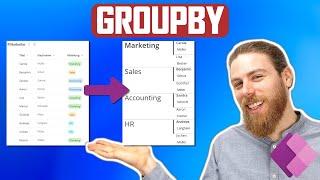 Datensätze gruppieren mit der GroupBy Funktion | Power Apps