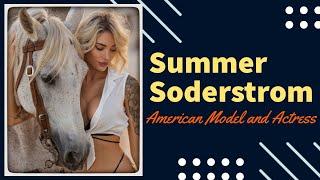 Summer soderstrom | American model and actress | Age Height, size, wiki, Bio, Net worth