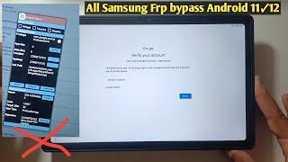 Samsung tab A7 Frp bypass android 12  | package disabler Pro No WORK | Samsung android 12 Frp bypass