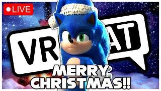 Movie Sonic's Christmas Party VRCHAT LIVESTREAM!!