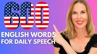 600 English Words for Every Day Life | English Vocabulary Masterclass