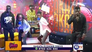 ISAAC MANYI AT KSTV SAKATA LIVE