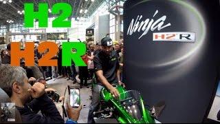 Rickey Gadson's Kawasaki H2 Hybrid @ New York Motorcycle Show