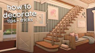 How to Decorate your House Builds in Bloxburg (Tips & Tricks)