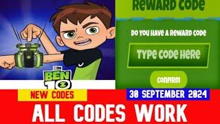 *ALL CODES WORK* Ben 10 Super Hero Time ROBLOX | SEPTEMBER 30, 2024