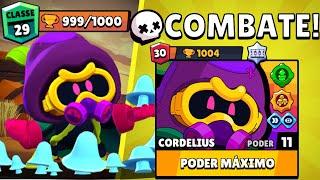 PEGANDO 1000 TROFÉUS NO COMBATE COM O CORDELIUS NO BRAWL STARS!