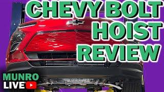 Chevy Bolt EV Hoist Review with Kevin and Jordan