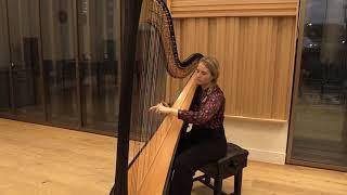 Overture from the Suite for Harp Op. 83 by Benjamin Britten // Stien De Neef, Harpist