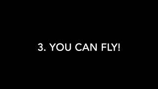 3. You Can Fly!