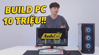 LẦN ĐẦU BUILD THỬ PC GAMING 10 TRIỆU VÀ CÁI KẾT…