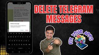 How to Delete Messages in Telegram Group | Easy and Fast Method