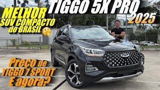 TIGGO 5X PRO 2025 - Melhor SUV Compacto do Brasil? Quase mesmo Preço do TIGGO 7 SPORT 2025. E agora?