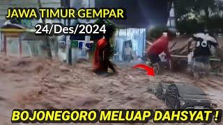 BOJONEGORO GEMPAR!! MENJELANG MAGRIB TIBA TIBA BANJIR SAPU BOJONEGORO JAWA TIMUR