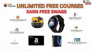 LetsUpgrade: Unlock Unlimited Free Courses & Earn FREE Swags and Certifications!  @pallaviwebmaster