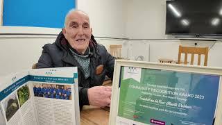 Men's Shed Gaoth Dobhair, winners at Donegal’s Community Recognition Awards 2023.