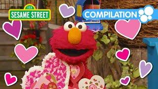 Happy Valentine's Day from Elmo & Friends! | 1 HOUR Sesame Street Compilation