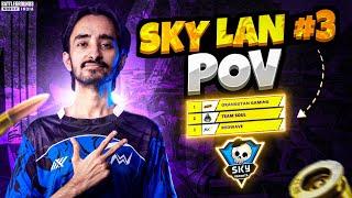 IGL POV | SKY LAN Semi Finals #3 | Rotation Tips & Tricks | How To Approach Hardshifts | BGMI