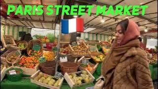 Paris street food outdoor market #travel #paris #streetfood #outdoors