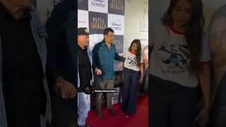 Salman Khan Father Salim Khan and Sshura Khan at Patna Shukla Movie Screening | Patna Shukla