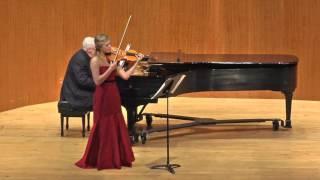 Sophia Valenti performs the Impetuoso from Clarke's "Sonata for Viola and Piano"