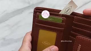 Review Fossil Madison Tab Multifunction Wallet