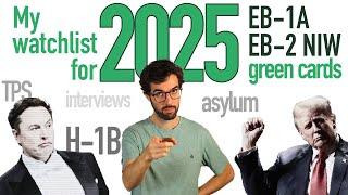 2025: What I expect for green cards and immigration