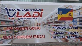 "Vladi" Supermarket. Products from Ukraine, Romania, Poland and Bulgaria.