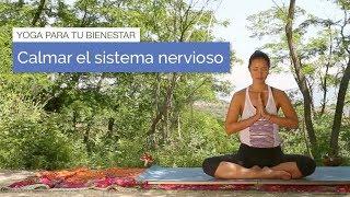 Práctica de yoga para calmar el sistema nervioso