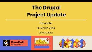 The Drupal Project Update / Keynote / Dries Buytaert