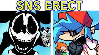 Friday Night Funkin' VS Mickey Mouse | SNS Erect 1.2 Update (FNF) (Sunday Night Suicide/Horror)