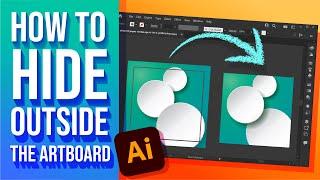 How to Quickly Hide Everything Outside Your Artboard WITHOUT a Clipping Mask