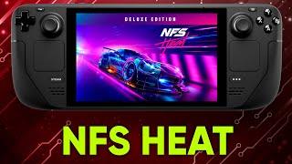 Gameplay de NFS Heat en Steam Deck 