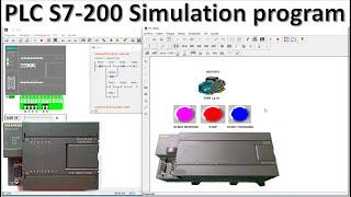 How to simulation PLC S7-200 project