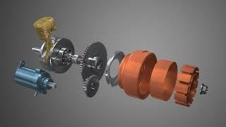 3D Mechanical Animation Video   3D Product Animation Video By Unique CAD Designer