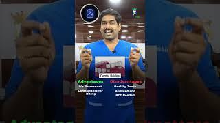 3 பல் கட்டும் முறைகள் - Teeth replacement options!!! | Denta Kings