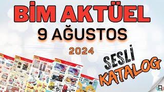 BİM 9 AĞUSTOS 2024 Aktüel Ürünler Kataloğu