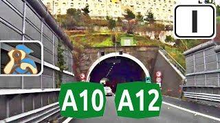 Italia. A10, A12. [  A26 -  A15, La Spezia ]