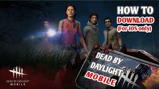 How to download Dead By Daylight (DBD) Mobile in App Store for iOS devices iPhone / iPad