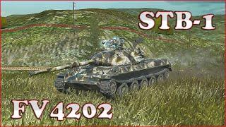 FV4202, STB-1 - WoT Blitz UZ Gaming