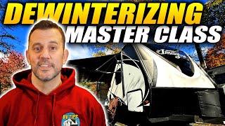 Dewinterize & Sanitize Your RV Water System: A Complete RV Dewinterizing Guide!