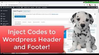 How to Automatically Add Codes Into Header/Footer Wordpress Site
