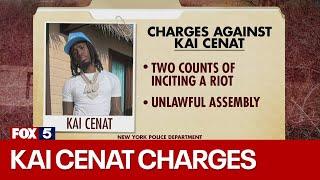 Twitch streamer Kai Cenat charged with inciting riot | FOX 5 News