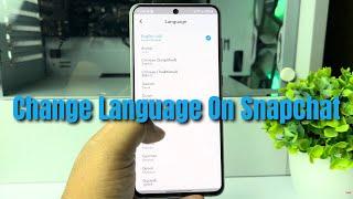 How To Change Language On Snapchat on Android?